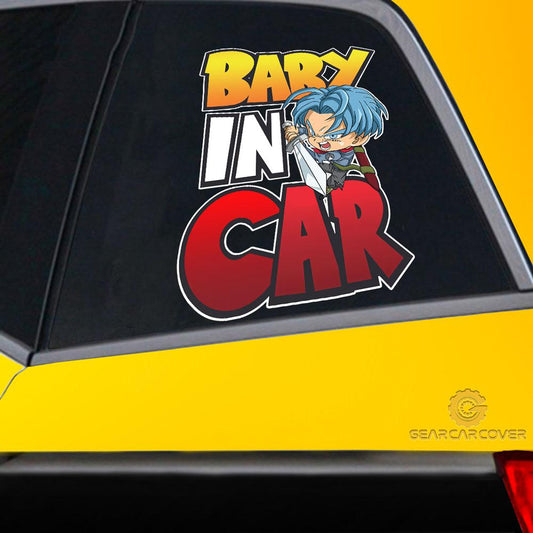 Baby In Car Future Trunks Car Sticker Custom Car Accessories - Gearcarcover - 2