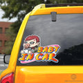 Baby In Car Gaara Car Sticker Custom Anime Car Accessories - Gearcarcover - 3
