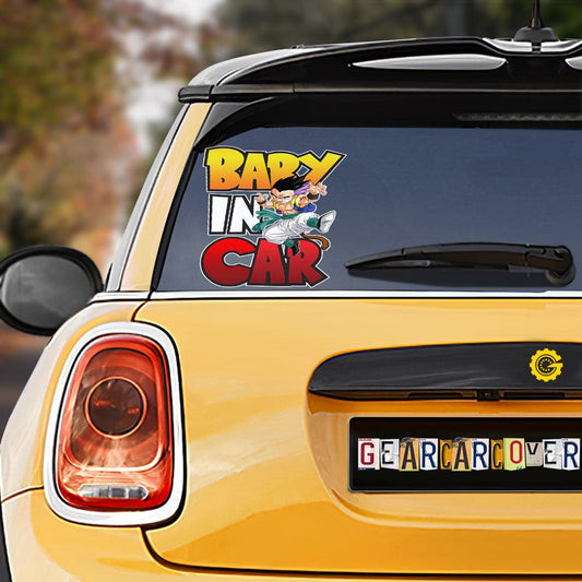 Baby In Car Gogeta Car Sticker Custom Car Accessories - Gearcarcover - 1