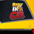 Baby In Car Goku SSJ Car Sticker Custom Car Accessories - Gearcarcover - 2