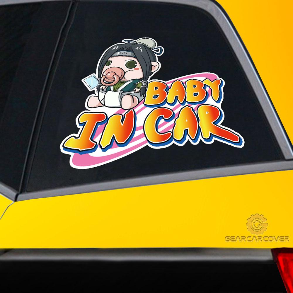Baby In Car Haku Car Sticker Custom Anime Car Accessories - Gearcarcover - 2