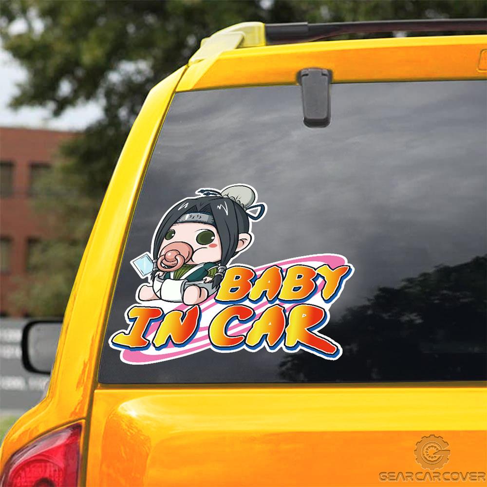 Baby In Car Haku Car Sticker Custom Anime Car Accessories - Gearcarcover - 3