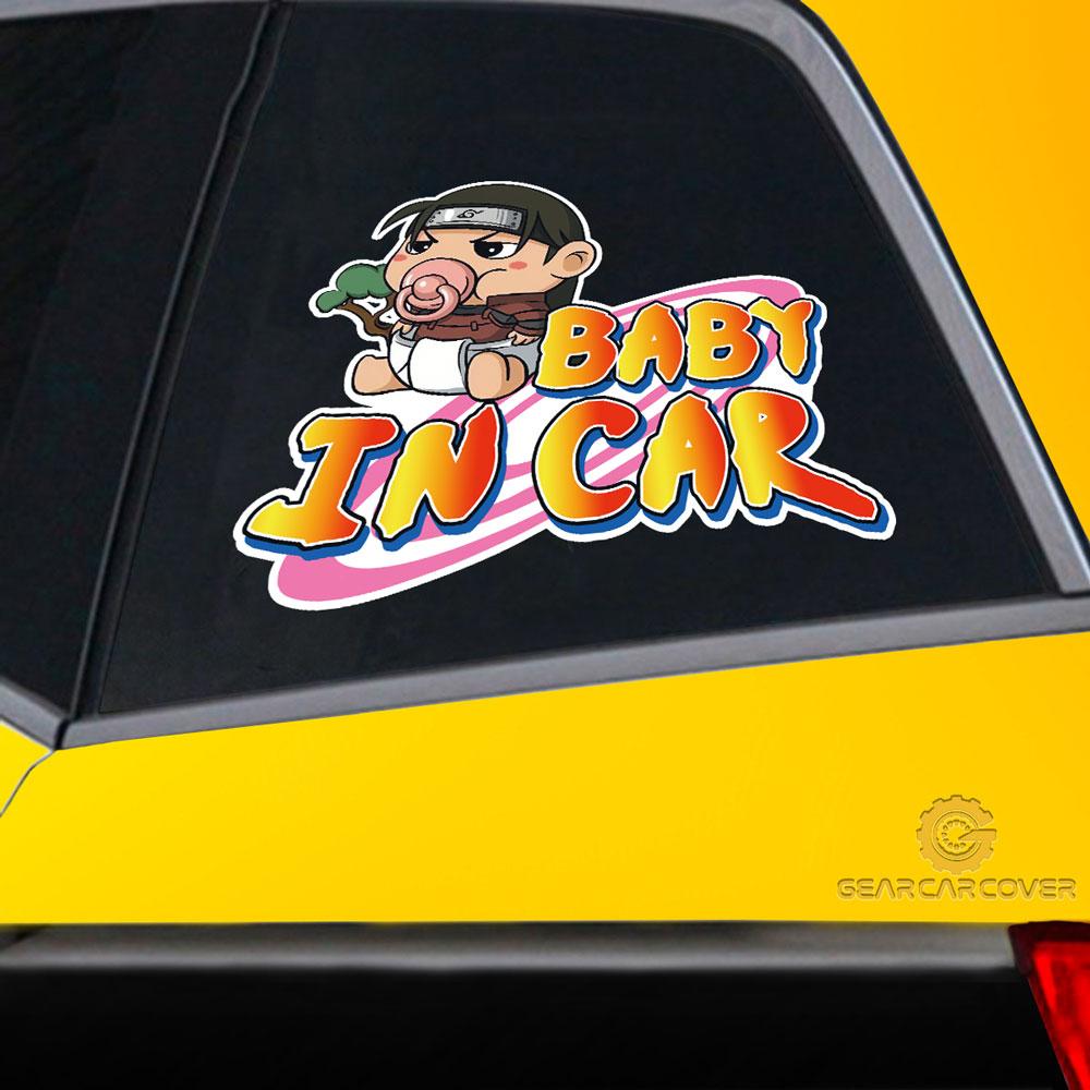 Baby In Car Hashirama Senju Car Sticker Custom Car Accessories - Gearcarcover - 2