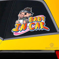 Baby In Car Iruka Car Sticker Custom Anime Car Accessories - Gearcarcover - 2