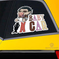Baby In Car Mr. 5 Car Sticker Custom Car Accessories - Gearcarcover - 2