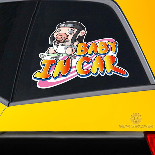 Baby In Car Neji Car Sticker Custom Anime Car Accessories - Gearcarcover - 2