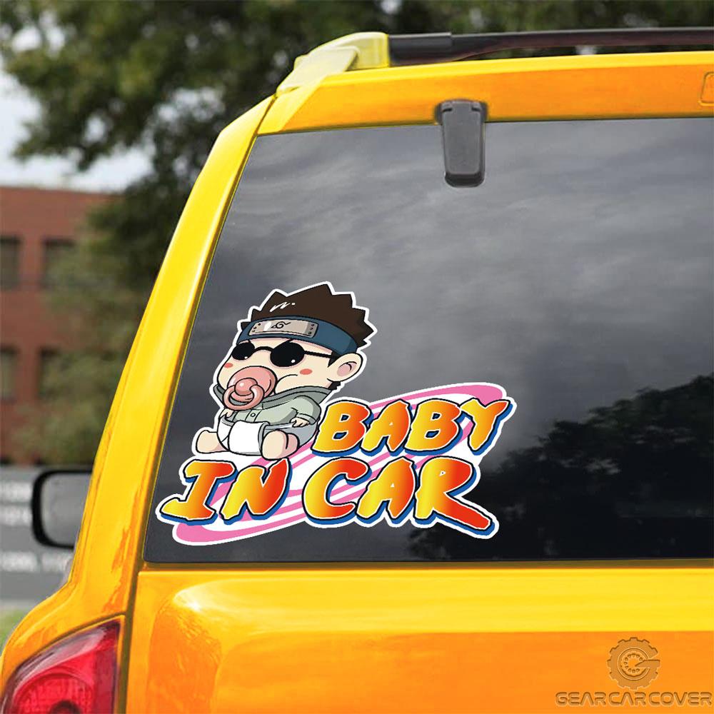 Baby In Car Shino Car Sticker Custom Anime Car Accessories - Gearcarcover - 3