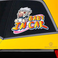 Baby In Car Tobirama Senju Car Sticker Custom Naru Car Accessories - Gearcarcover - 2