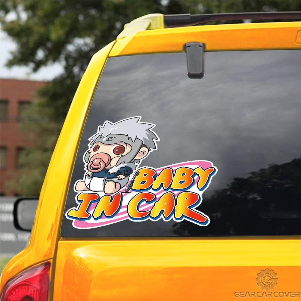 Baby In Car Tobirama Senju Car Sticker Custom Naru Car Accessories - Gearcarcover - 3