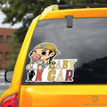Baby In Car Usopp Car Sticker Custom Car Accessories - Gearcarcover - 3