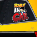 Baby In Car Vegeta Car Sticker Custom Car Accessories - Gearcarcover - 2