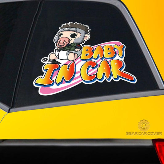 Baby In Car Yamato Car Sticker Custom Anime Car Accessories - Gearcarcover - 2