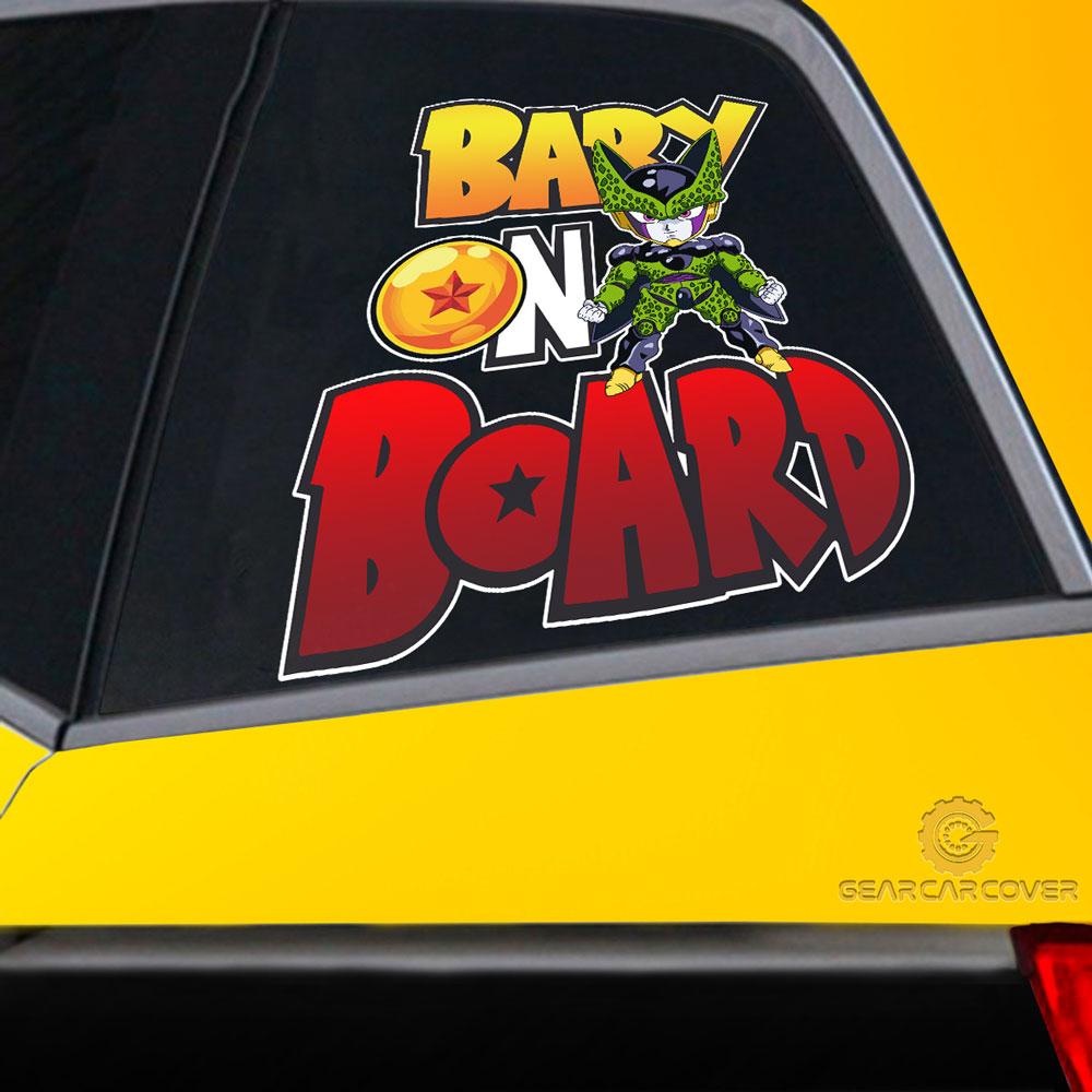 Baby On Board Cell Car Sticker Custom Car Accessories - Gearcarcover - 2