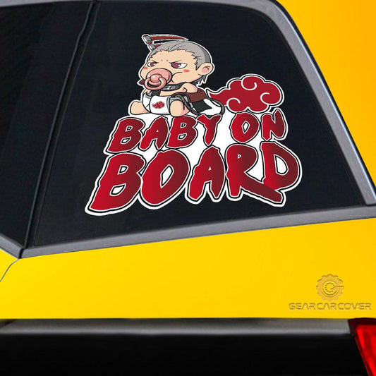 Baby On Board Hidan Car Sticker Custom Akt Member Naru Car Accessories - Gearcarcover - 2