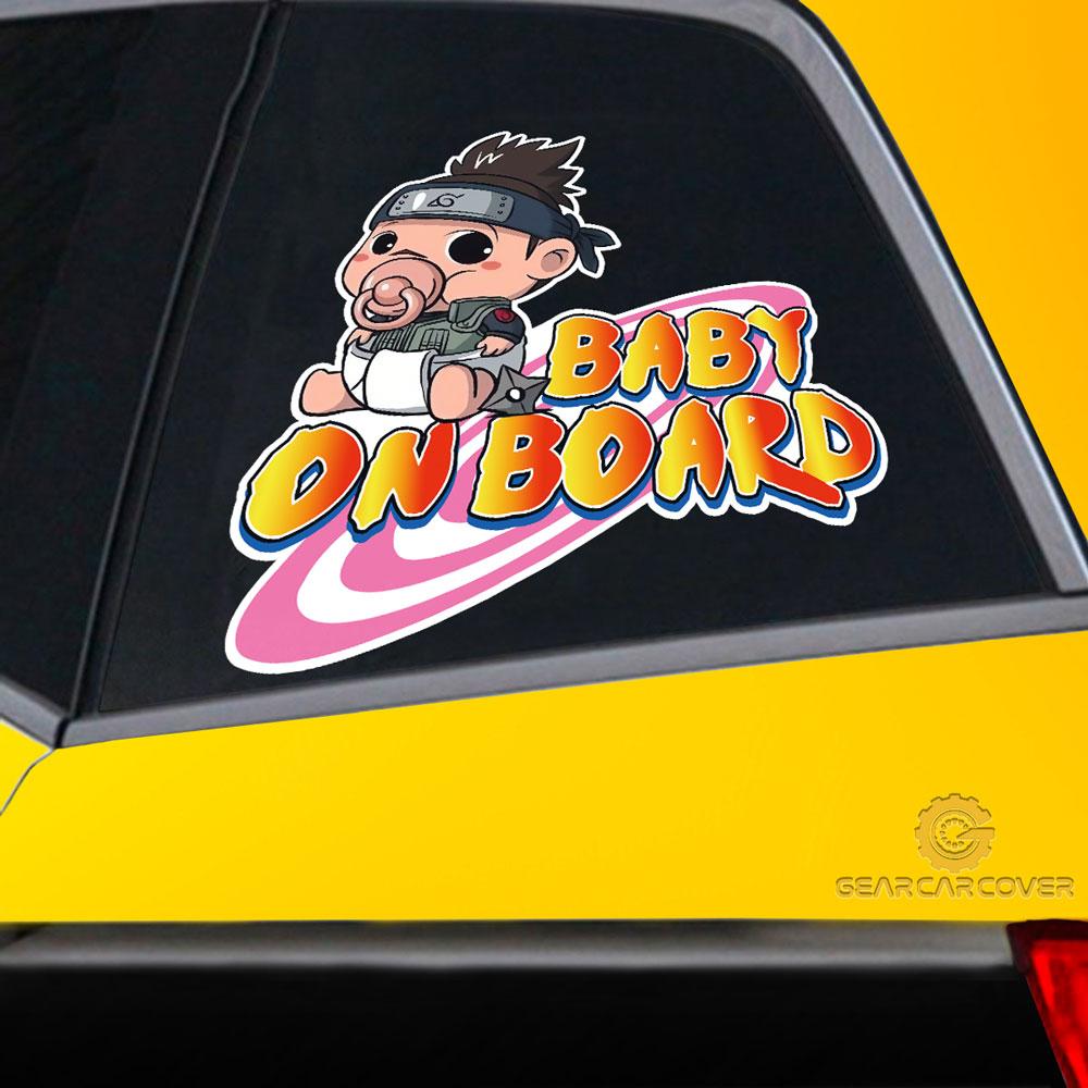 Baby On Board Iruka Car Sticker Custom Anime Car Accessories - Gearcarcover - 2