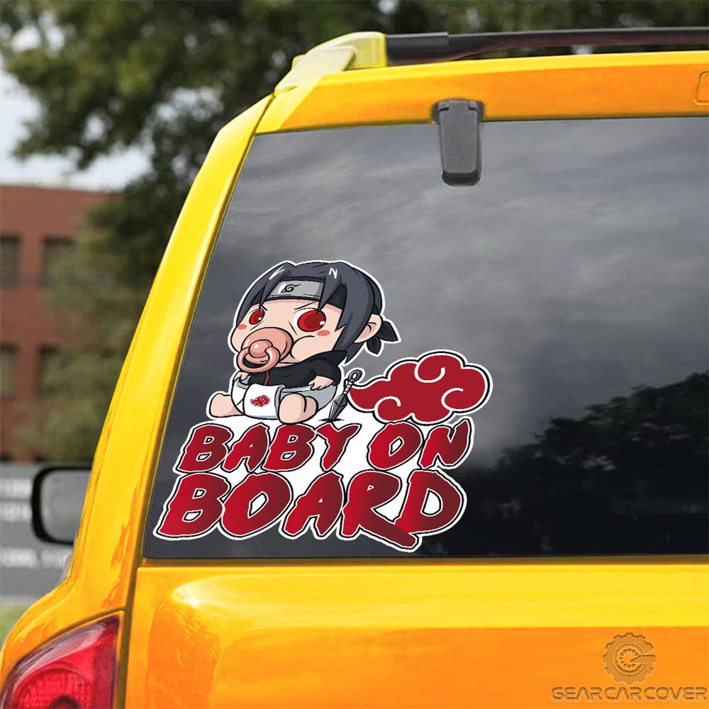 Baby On Board Itachi Car Sticker Custom Akt Member Naru Car Accessories - Gearcarcover - 3