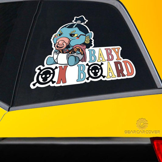 Baby On Board Jinbe Car Sticker Custom Car Accessories - Gearcarcover - 2