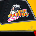 Baby On Board Kakashi Car Sticker Custom Anime Car Accessories - Gearcarcover - 2