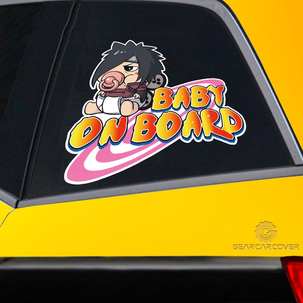 Baby On Board Madara Car Sticker Custom Anime Car Accessories - Gearcarcover - 2