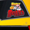 Baby On Board Majin Buu Car Sticker Custom Car Accessories - Gearcarcover - 2