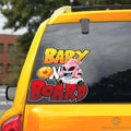 Baby On Board Majin Buu Car Sticker Custom Car Accessories - Gearcarcover - 3