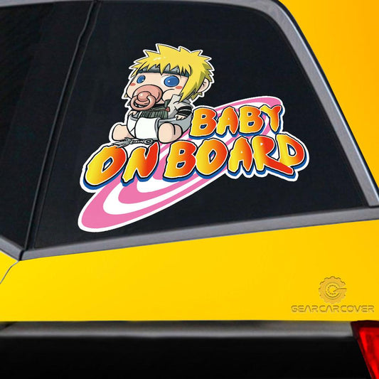 Baby On Board Minato Car Sticker Custom Naru Car Accessories - Gearcarcover - 2