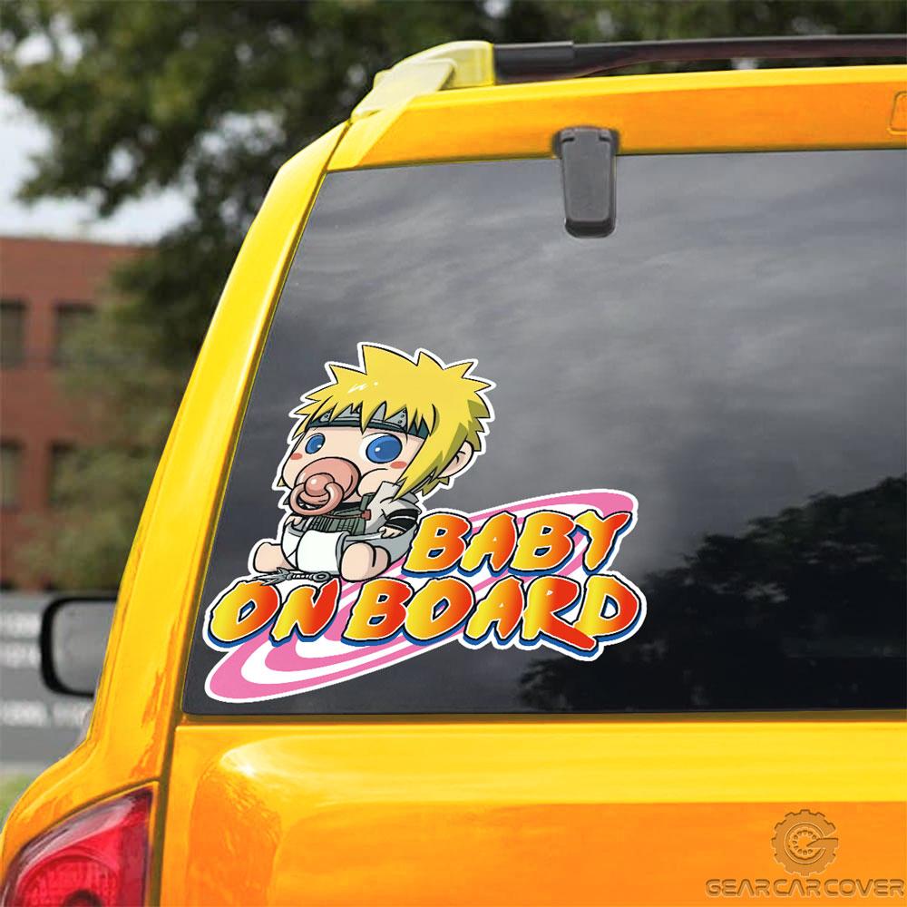 Baby On Board Minato Car Sticker Custom Naru Car Accessories - Gearcarcover - 3