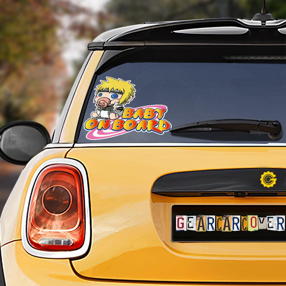 Baby On Board Minato Car Sticker Custom Naru Car Accessories - Gearcarcover - 1