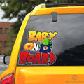 Baby On Board Piccolo Car Sticker Custom Car Accessories - Gearcarcover - 3