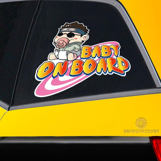 Baby On Board Shino Car Sticker Custom Anime Car Accessories - Gearcarcover - 2