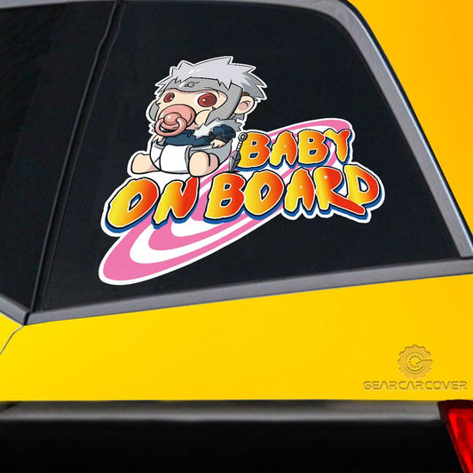 Baby On Board Tobirama Senju Car Sticker Custom Naru Car Accessories - Gearcarcover - 2