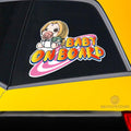 Baby On Board Tsunade Car Sticker Custom Anime Car Accessories - Gearcarcover - 2