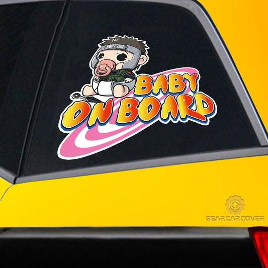 Baby On Board Yamato Car Sticker Custom Anime Car Accessories - Gearcarcover - 2