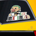 Baby On Board Zoro Car Sticker Custom Car Accessories - Gearcarcover - 2