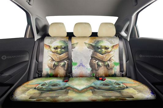 Baby Yoda Car Back Seat Covers Collection - Gearcarcover - 2