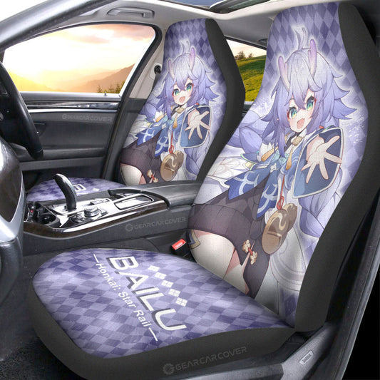 Bailu Car Seat Covers Custom Honkai Star Rail Car Accessories - Gearcarcover - 1
