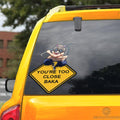 Baka Inosuke Warning Car Sticker Custom Car Accessories - Gearcarcover - 3