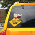 Baka Saitama Warning Car Sticker Custom Car Accessories - Gearcarcover - 3