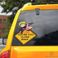 Baka Uzumaki Naurto Warning Car Sticker Custom NRT - Gearcarcover - 3