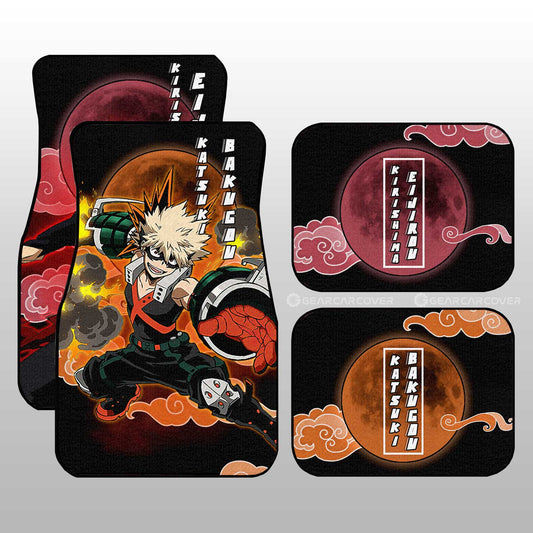 Bakugo And Eijirou Car Floor Mats Custom Car Accessories - Gearcarcover - 2