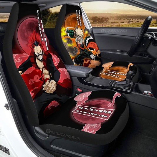 Bakugo And Eijirou Car Seat Covers Custom Car Accessories - Gearcarcover - 1