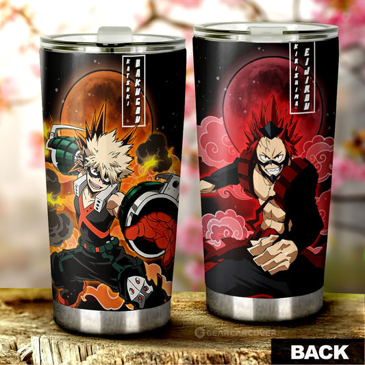 Bakugo And Eijirou Tumbler Cup Custom Car Accessories - Gearcarcover - 1