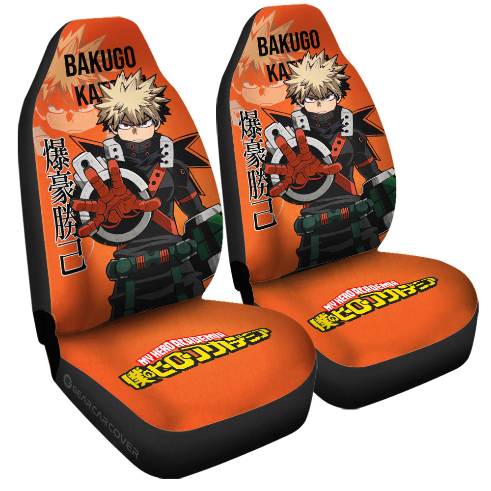 Bakugo Katsuki Car Seat Covers Custom Car Accessories For Fans - Gearcarcover - 3