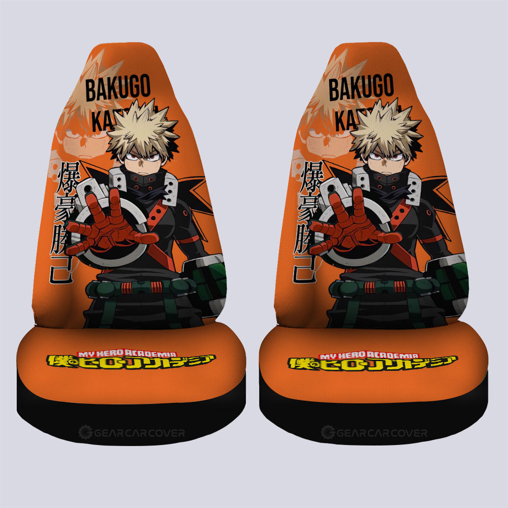 Bakugo Katsuki Car Seat Covers Custom Car Accessories For Fans - Gearcarcover - 4