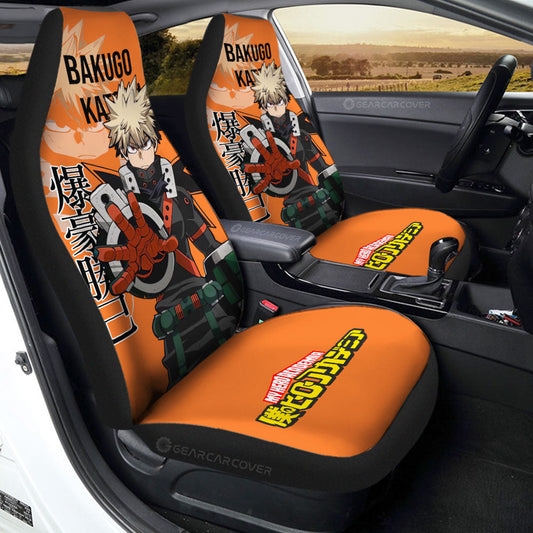 Bakugo Katsuki Car Seat Covers Custom Car Accessories For Fans - Gearcarcover - 1
