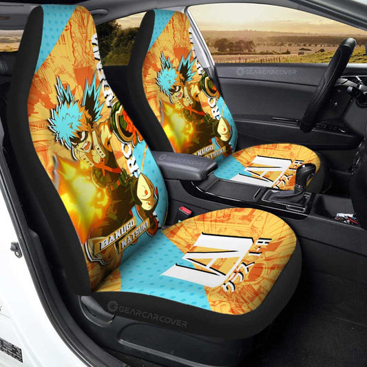 Bakugo Katsuki Car Seat Covers Custom Car Interior Accessories - Gearcarcover - 2