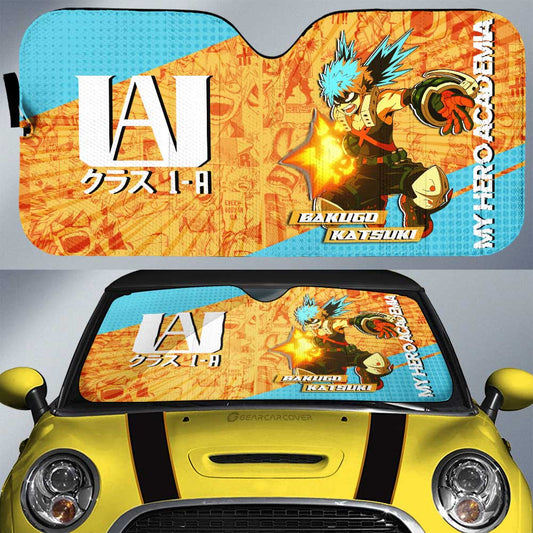 Bakugo Katsuki Car Sunshade Custom Car Interior Accessories - Gearcarcover - 1