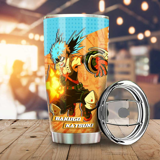 Bakugo Katsuki Tumbler Cup Custom Car Interior Accessories - Gearcarcover - 1