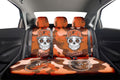 Baltimore Orioles Car Back Seat Covers Skull Theme Collection - Gearcarcover - 2