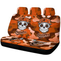 Baltimore Orioles Car Back Seat Covers Skull Theme Collection - Gearcarcover - 1
